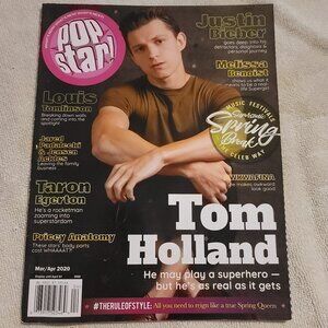 M191. Pop Star April 2020 Tom Holland Magazine